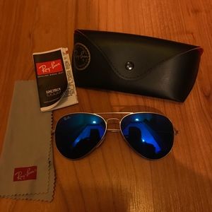 NWT Authentic Rayban Blue